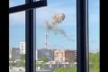 Війська РФ зруйнували ракетою телевежу у Харкові (відео)
