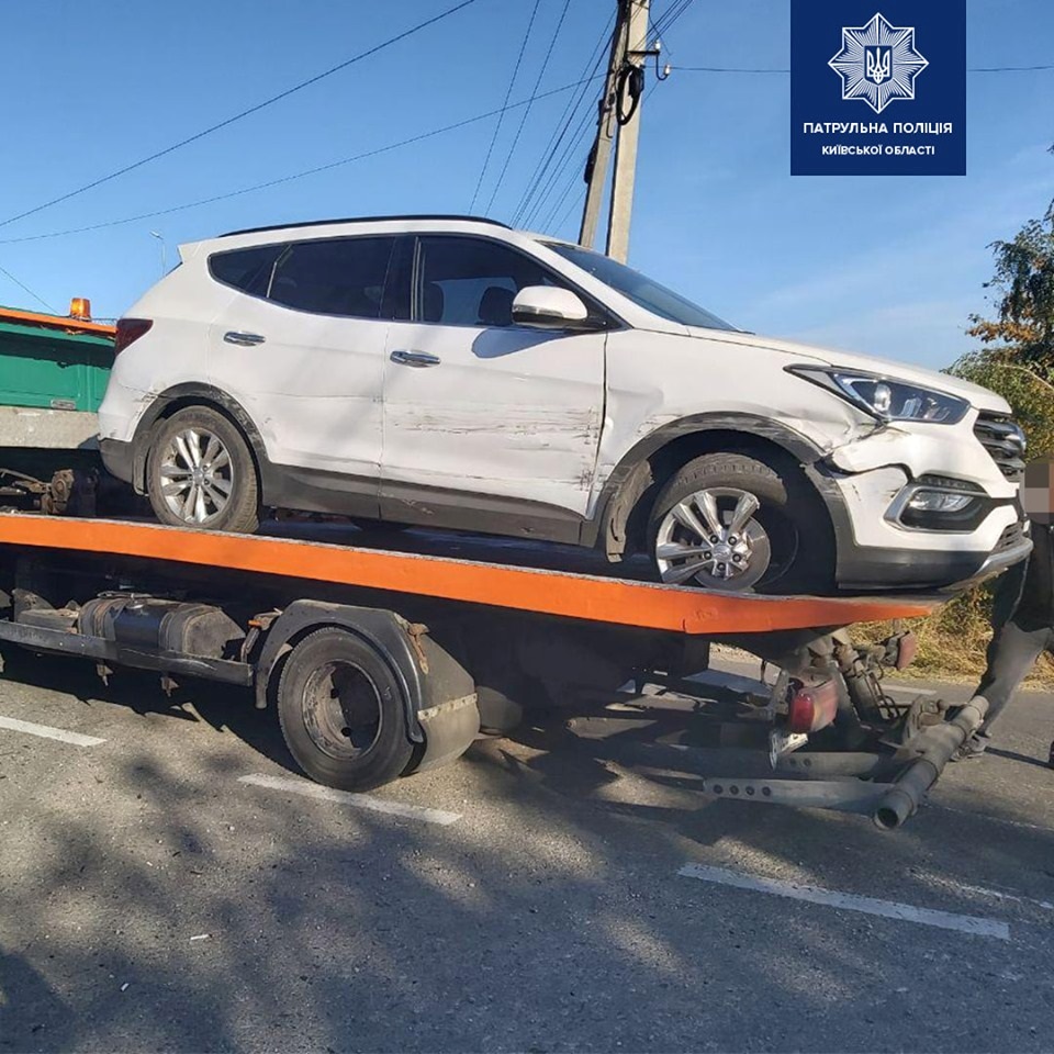 Под Киевом задержан водитель с похищенным ребенком и мужчиной в багажнике