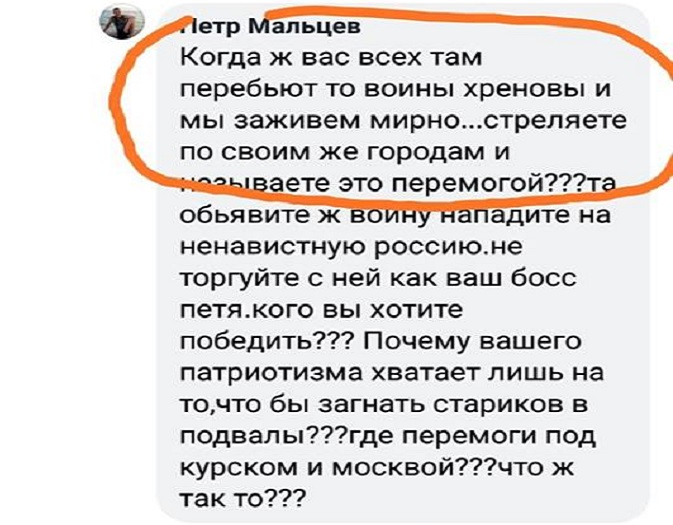 Скриншот (Facebook)