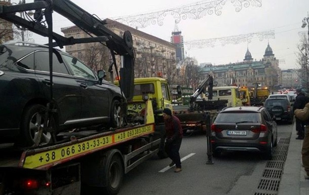 В Киеве массово штрафуют водителей 