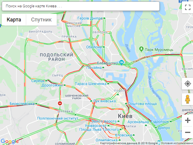 Борщаговка киев на карте