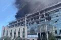 У Києві уламки ракет пошкодили будівлю дитячої лікарні (відео, фото)
