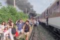У Словаччині поїзд з українцями зіткнувся з автобусом, є жертви (відео 18+)