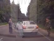 В РФ дезертир поранив жінку біля монастиря (відео)