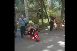 Протест медиків біля ТЦК в Одесі переріс у масову бійку (відео)