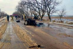 Под Херсоном произошло жуткое смертельное ДТП - машину разорвало на куски (фото)