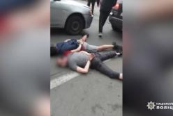 В Киеве полиция освободила похищенную женщину (видео)