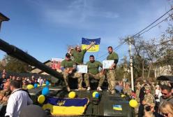 4 украинских силача установили рекорд: протянули танк Т-72 более 3 метров (видео)