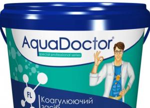 Позбавляємося каламутності води в басейні з коагулянтами AquaDoctor